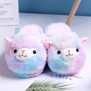 Kawaii Alpaca Slippers