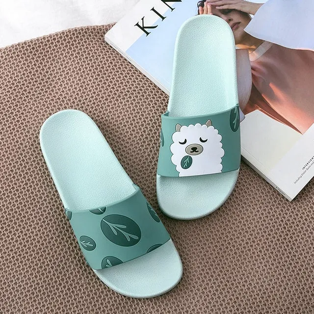 Kawaii Animal Summer Slippers