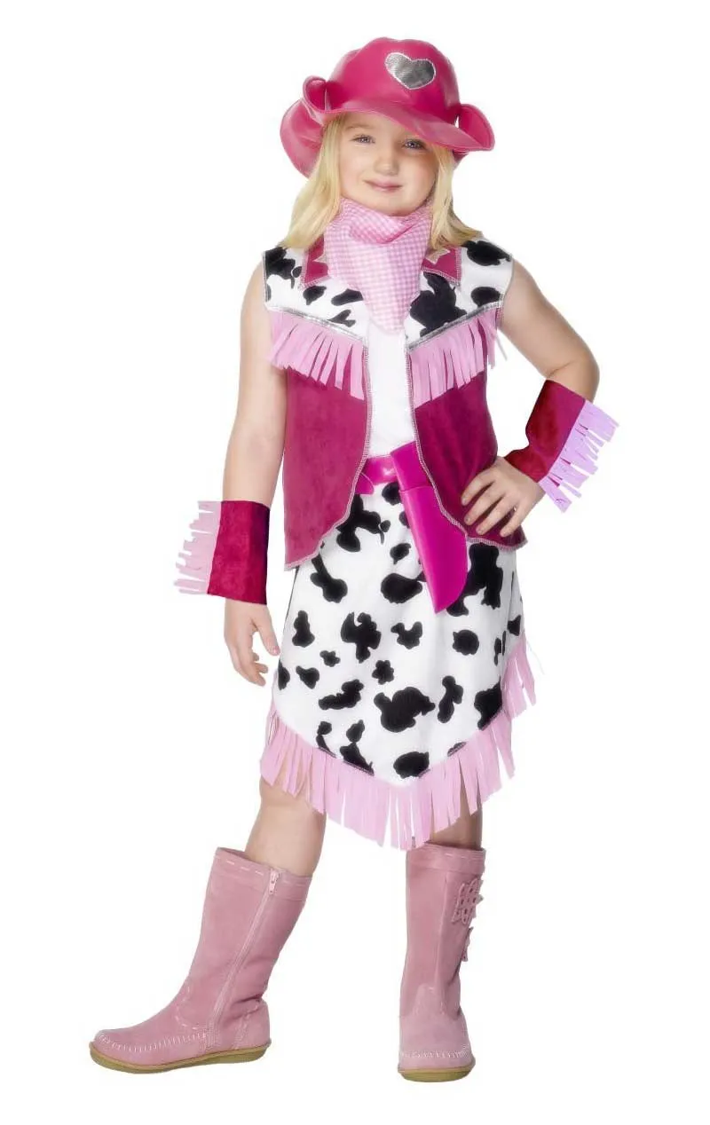 Kids Rodeo Cowgirl Costume