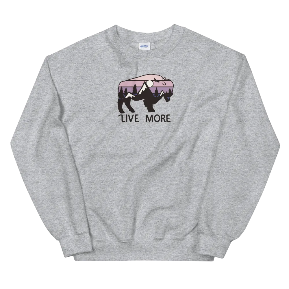 Live More Moab Unisex Sweatshirt