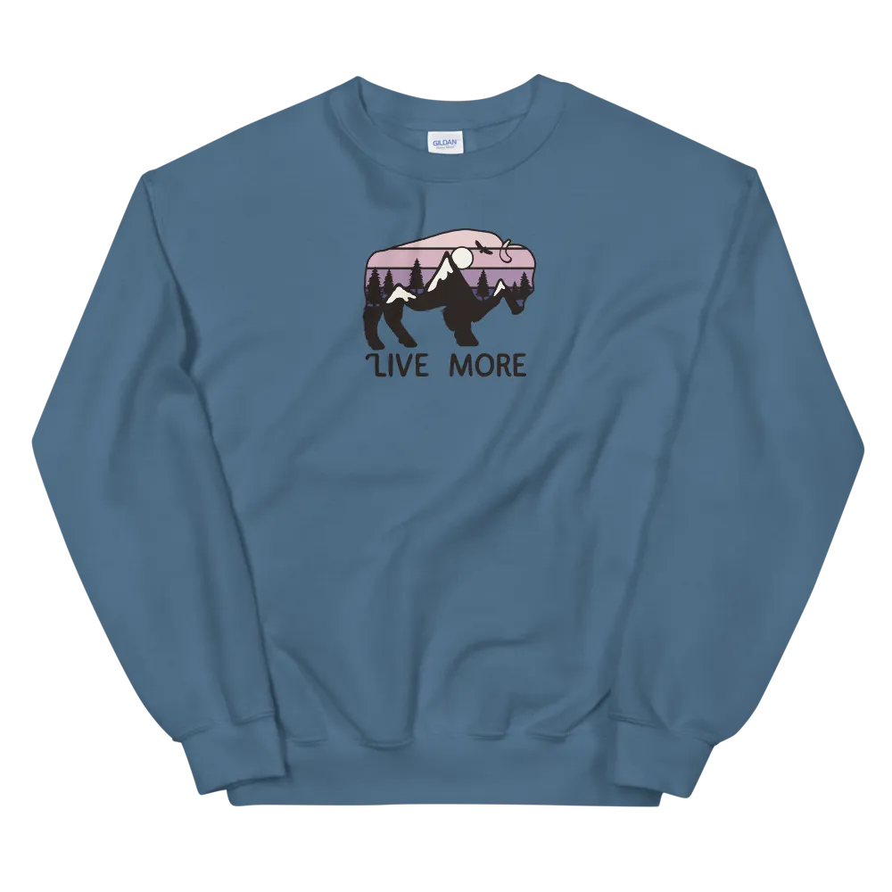 Live More Moab Unisex Sweatshirt