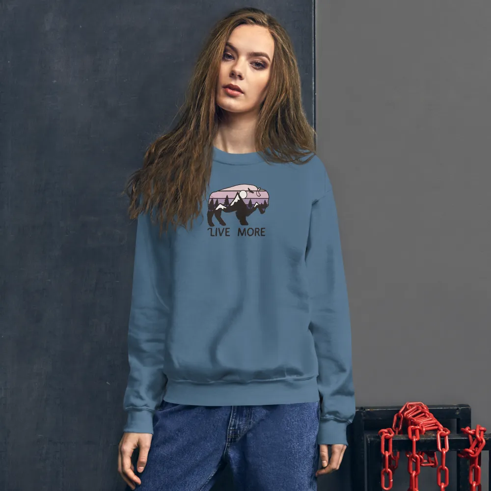 Live More Moab Unisex Sweatshirt