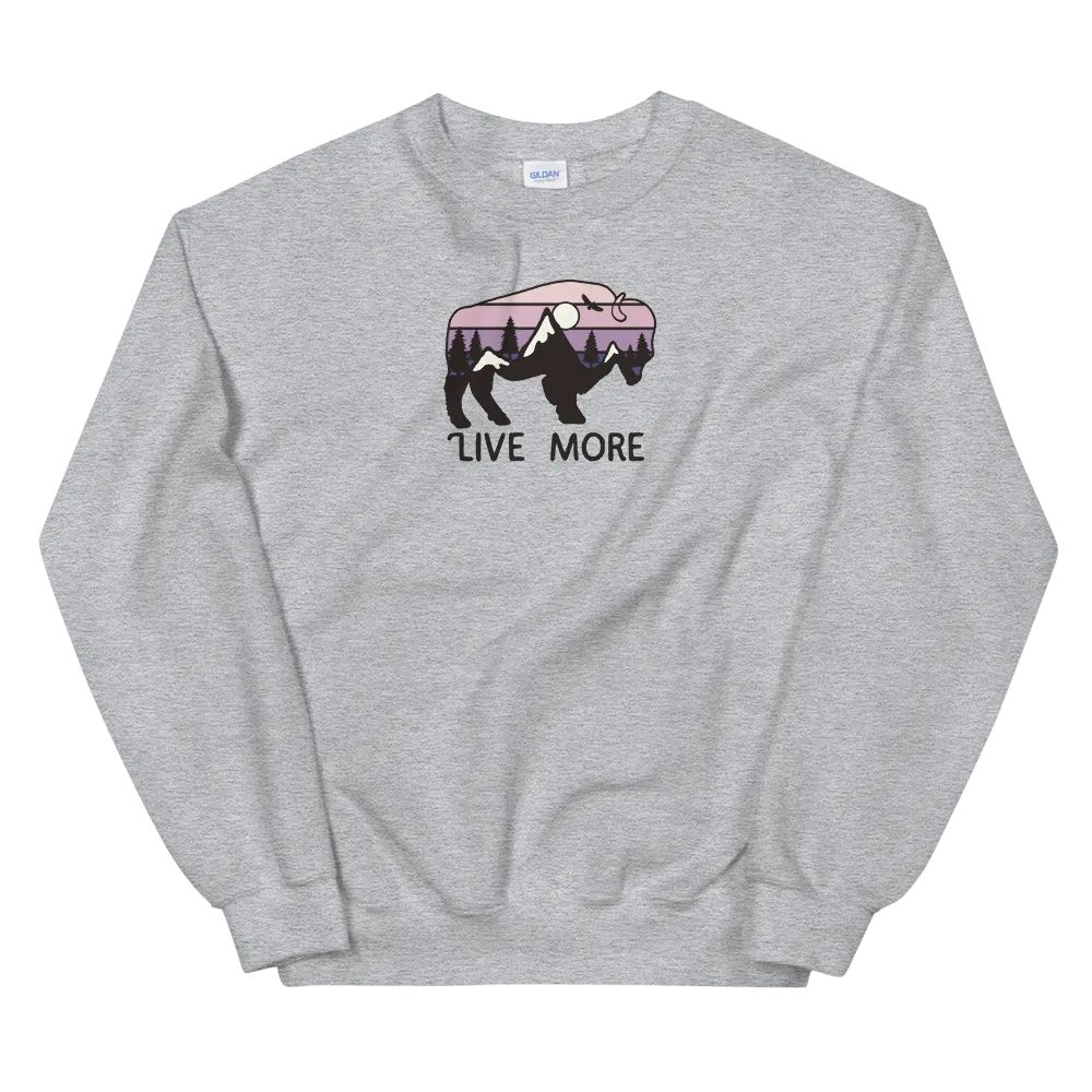 Live More Moab Unisex Sweatshirt
