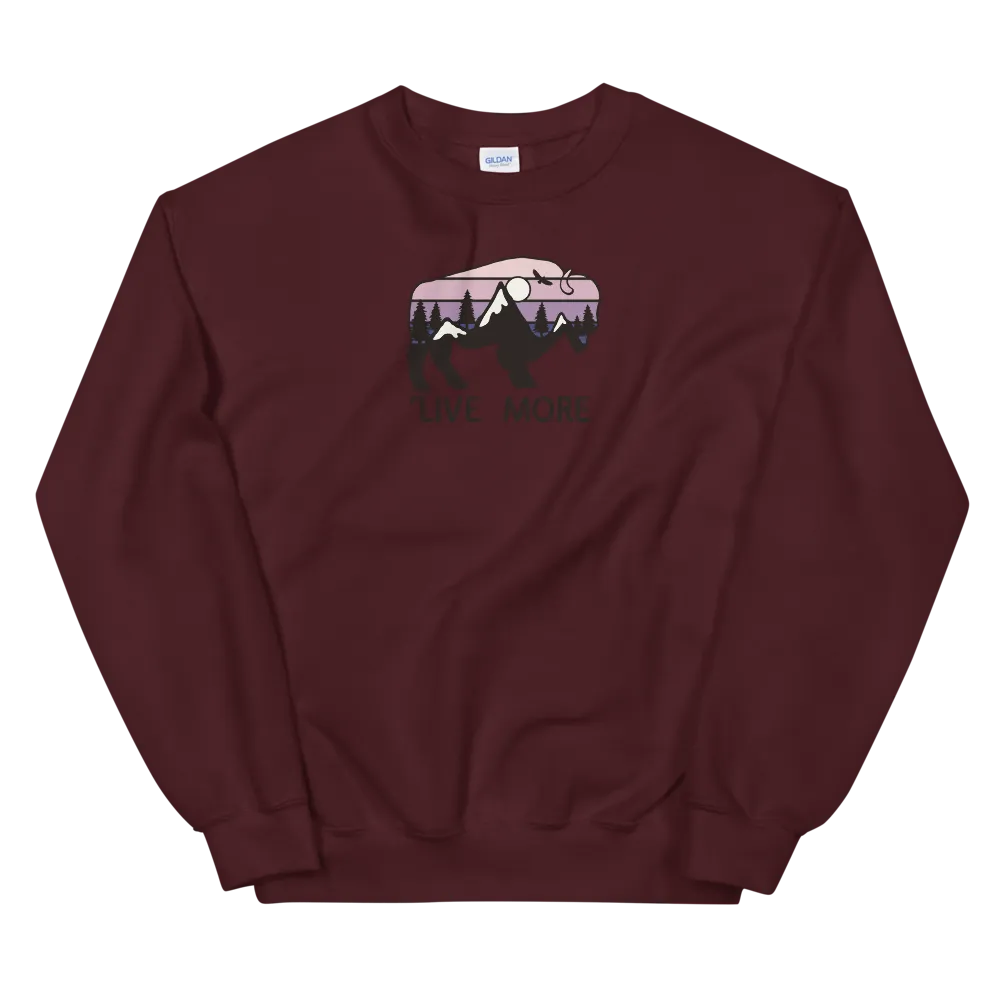 Live More Moab Unisex Sweatshirt