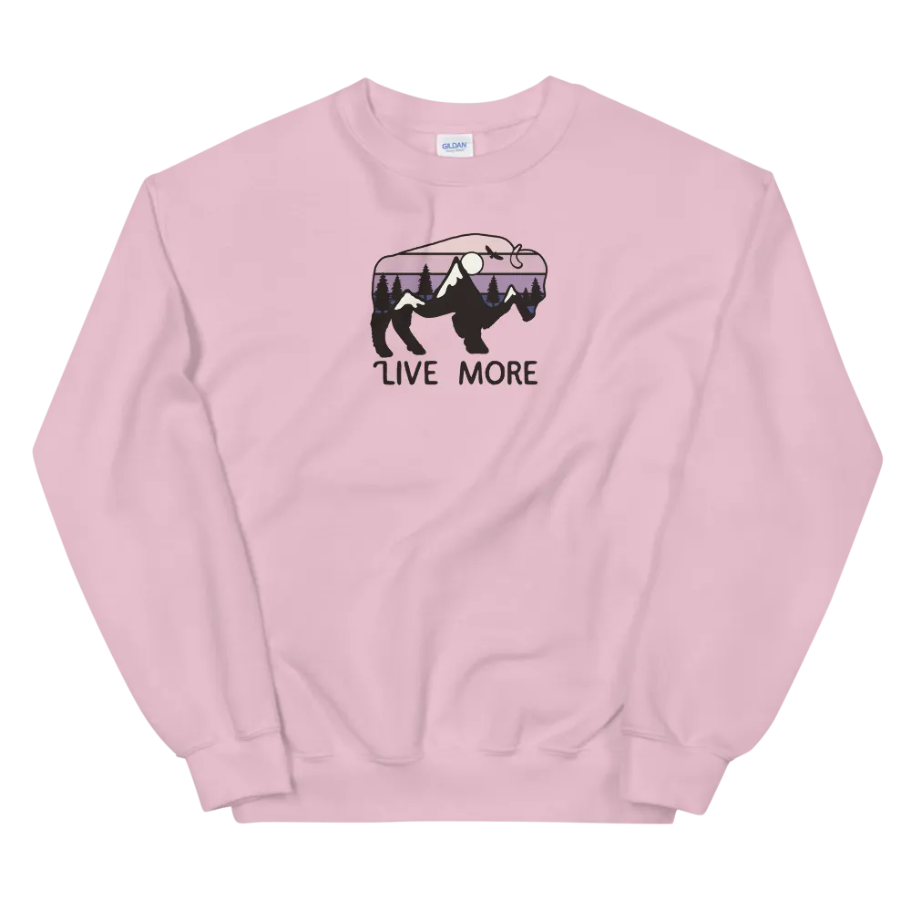Live More Moab Unisex Sweatshirt