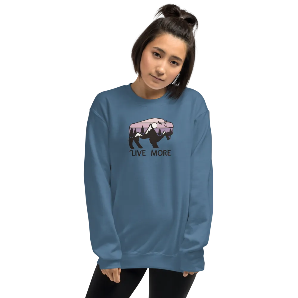 Live More Moab Unisex Sweatshirt