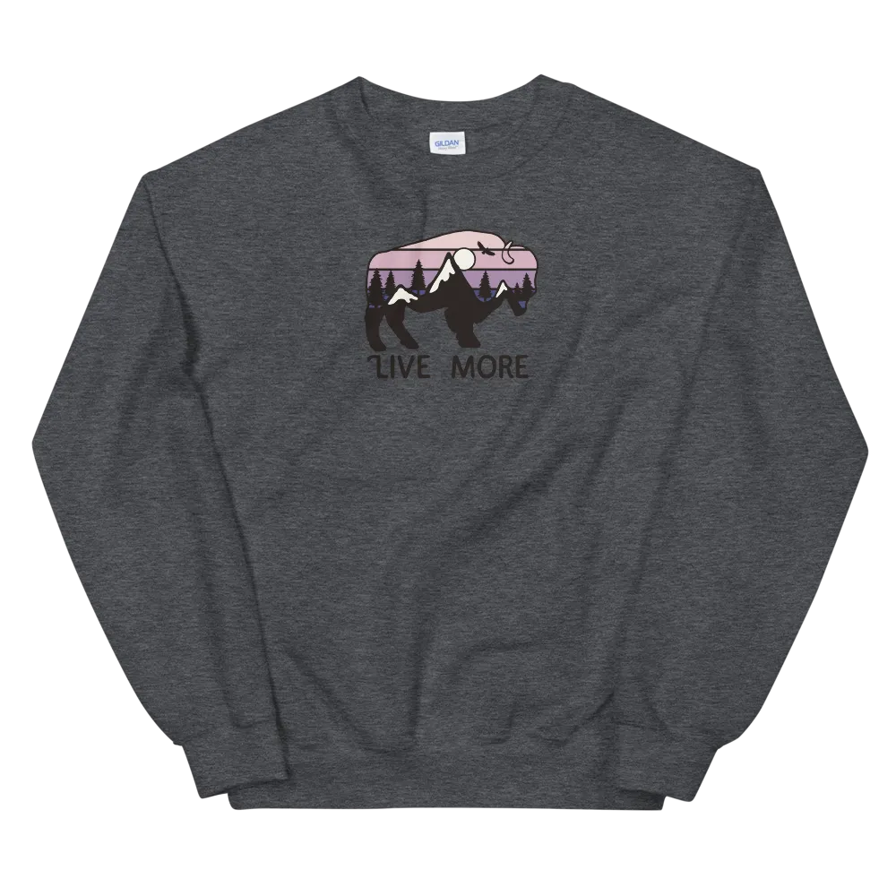 Live More Moab Unisex Sweatshirt