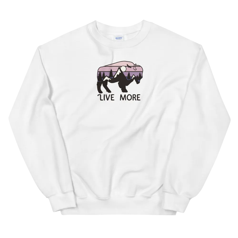 Live More Moab Unisex Sweatshirt