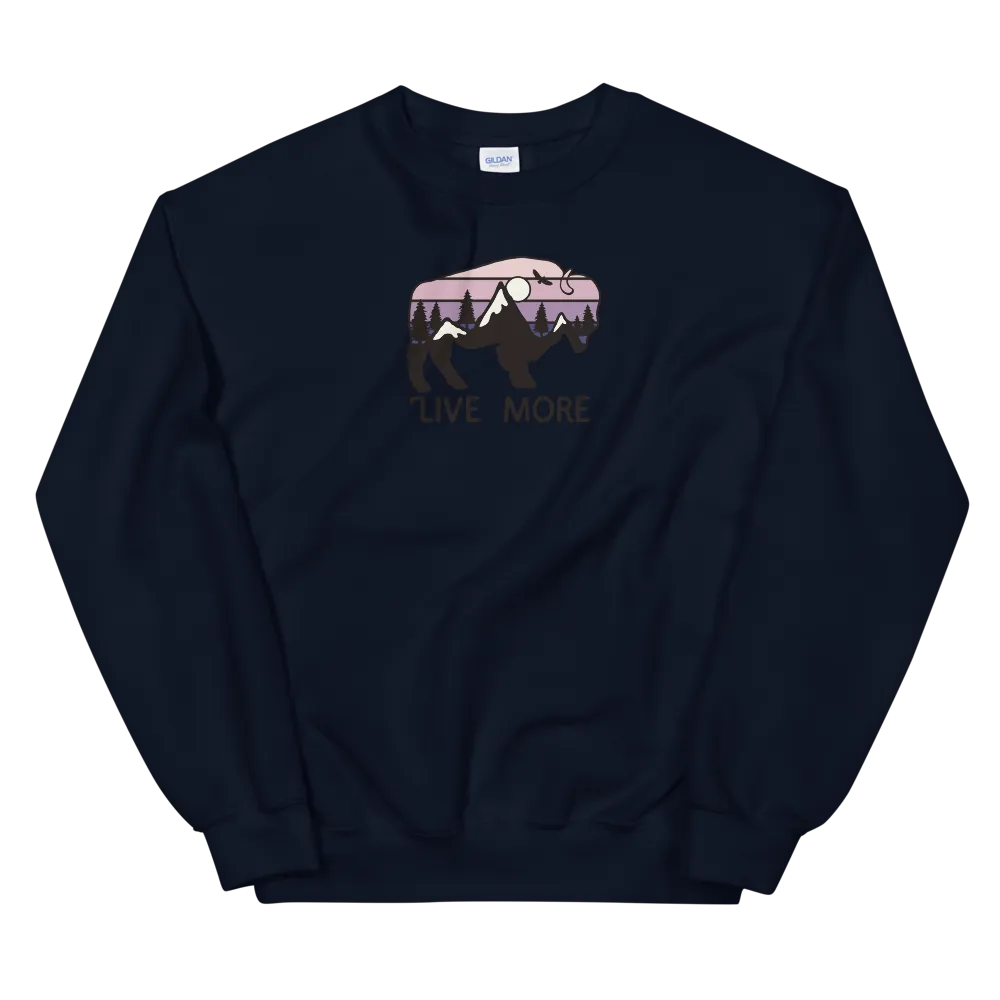 Live More Moab Unisex Sweatshirt