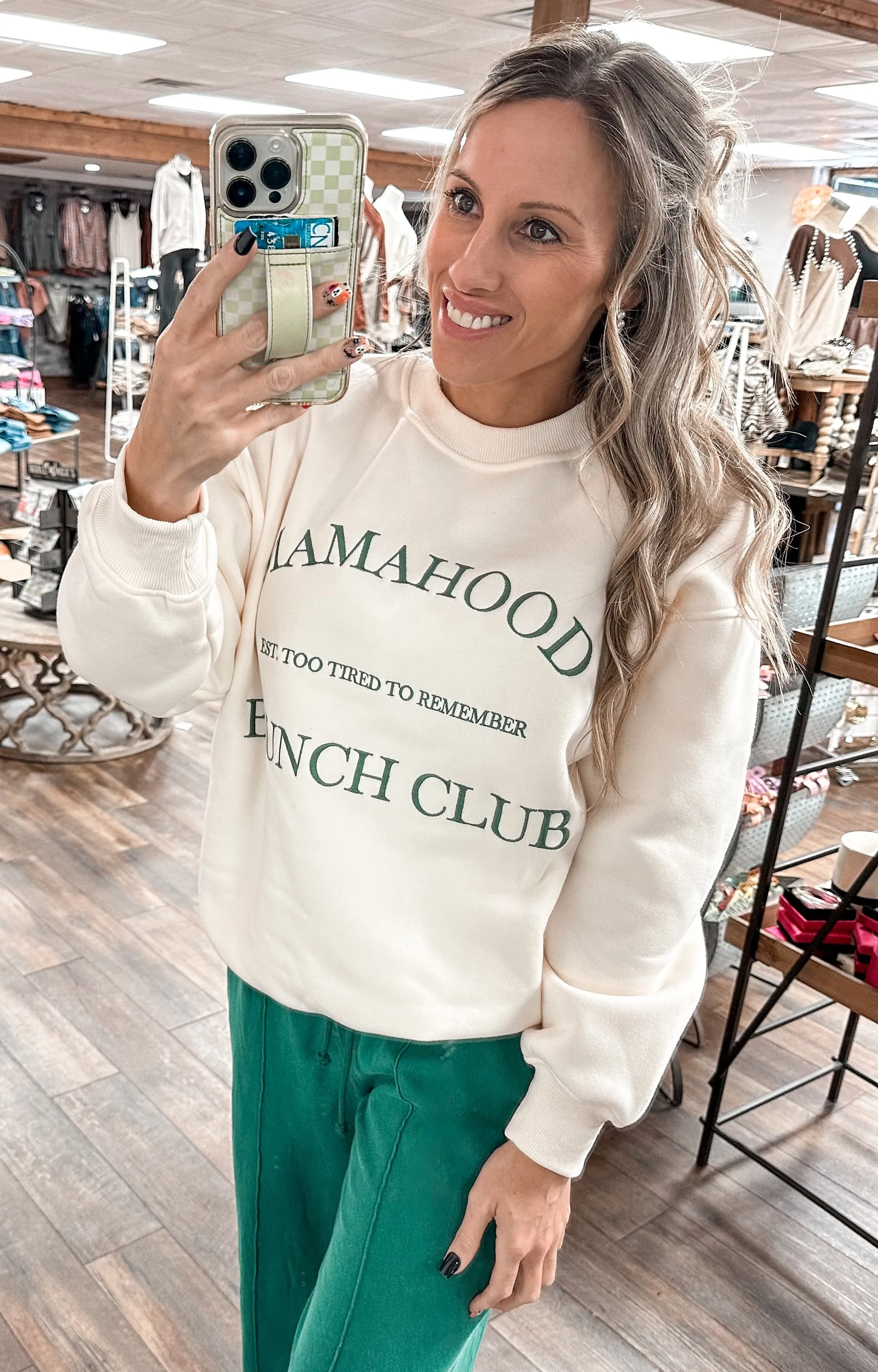 MAMAHOOD Brunch Club Sweatshirt