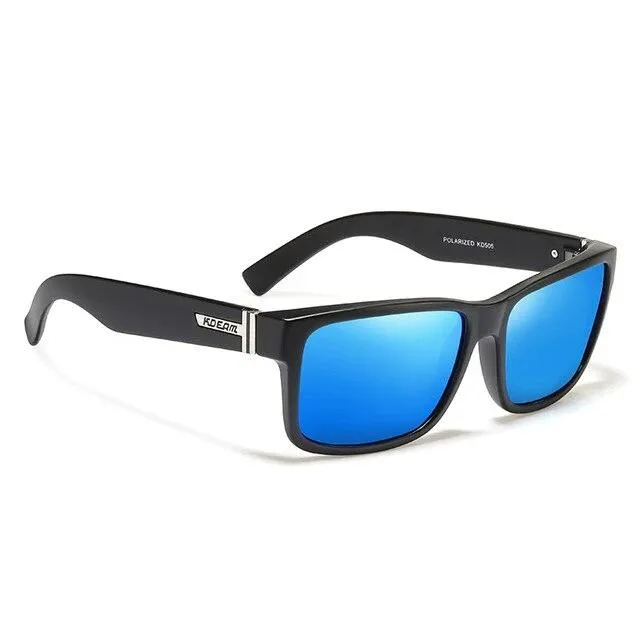 Men Women Surfing Hiking Sports Translucent Blue Polarized Sunglasses