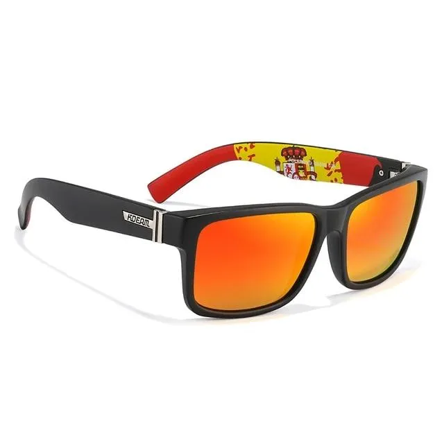Men Women Surfing Hiking Sports Translucent Blue Polarized Sunglasses