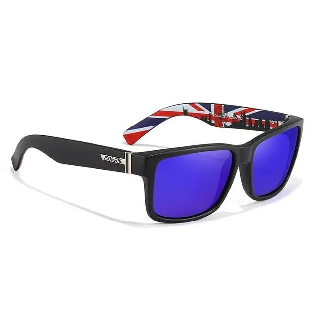 Men Women Surfing Hiking Sports Translucent Blue Polarized Sunglasses