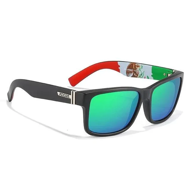 Men Women Surfing Hiking Sports Translucent Blue Polarized Sunglasses