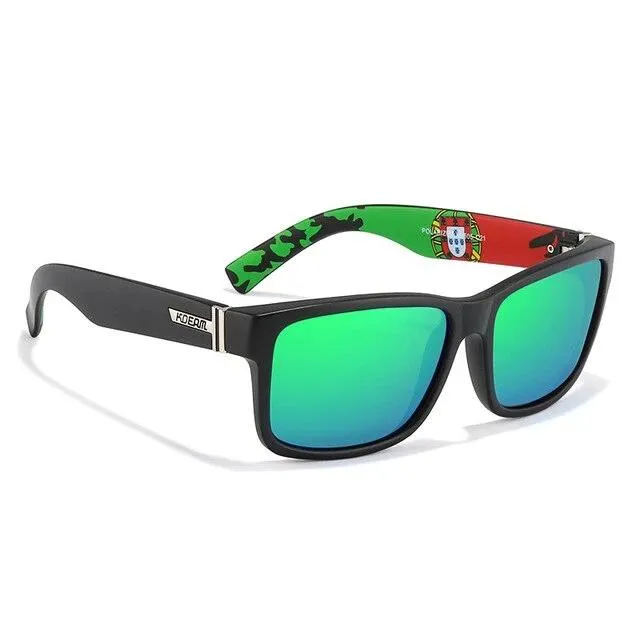 Men Women Surfing Hiking Sports Translucent Blue Polarized Sunglasses