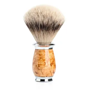 MÜHLE PURIST Shaving Brush, Silvertip Badger, Karelian Masur Birch