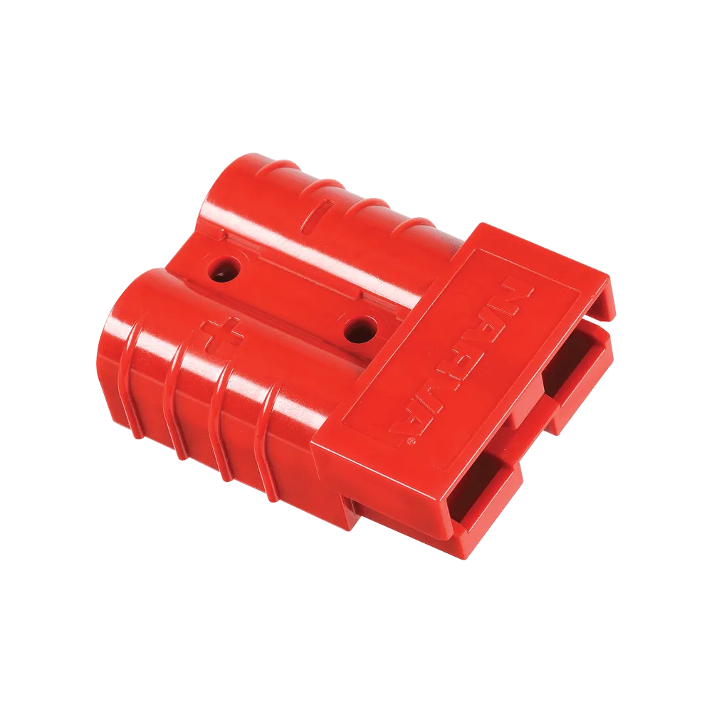 Narva Heavy Duty 50 Amp Connector Housing (Red) - 57200RBL