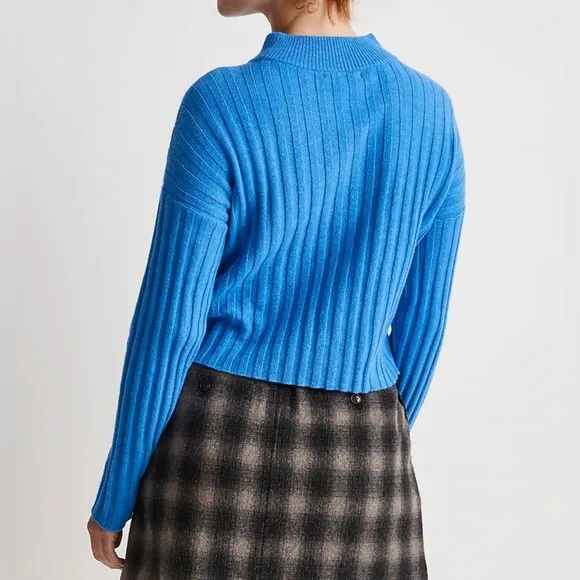 NEW Madewell Mockneck Crop Sweater!!!