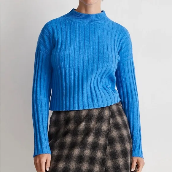 NEW Madewell Mockneck Crop Sweater!!!