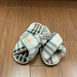 Plaid Slippers