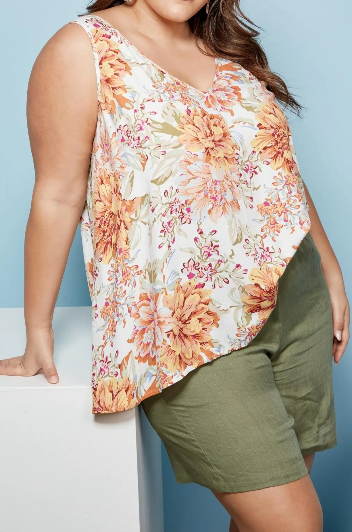 Plumeria Tank - Salt Jardin