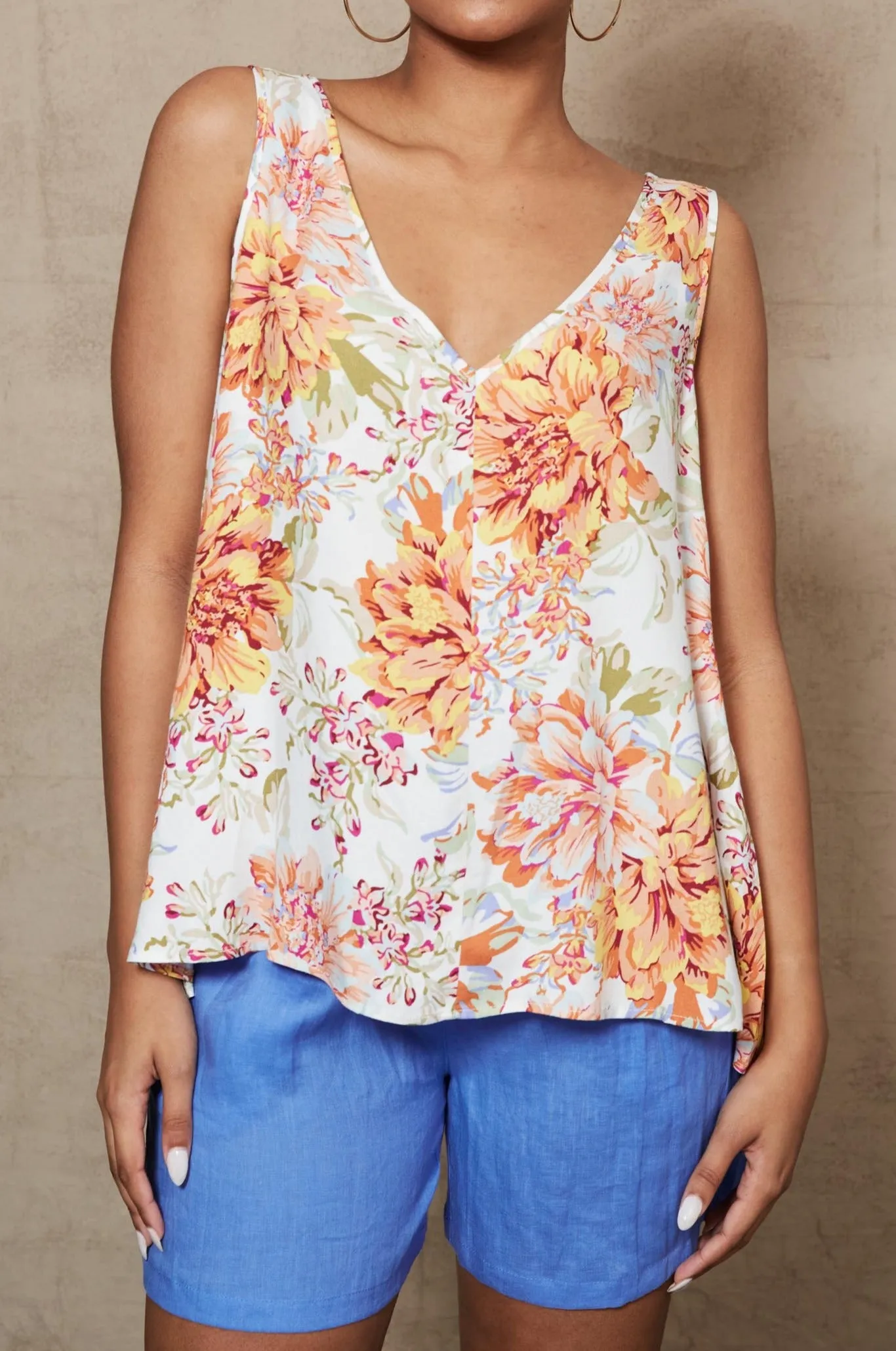 Plumeria Tank - Salt Jardin
