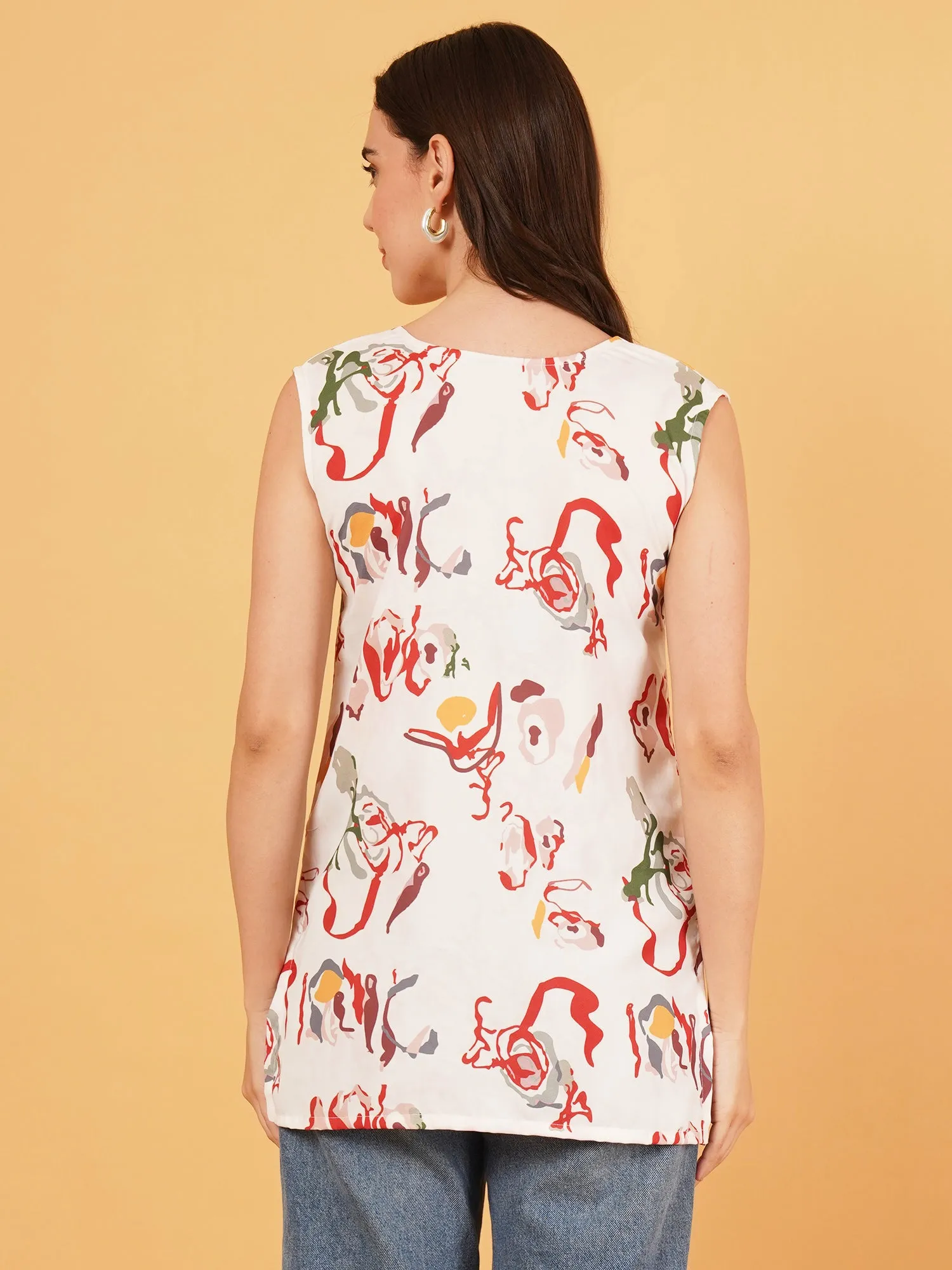 Printed short Kurti