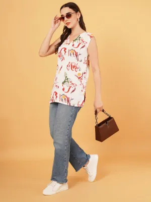Printed short Kurti