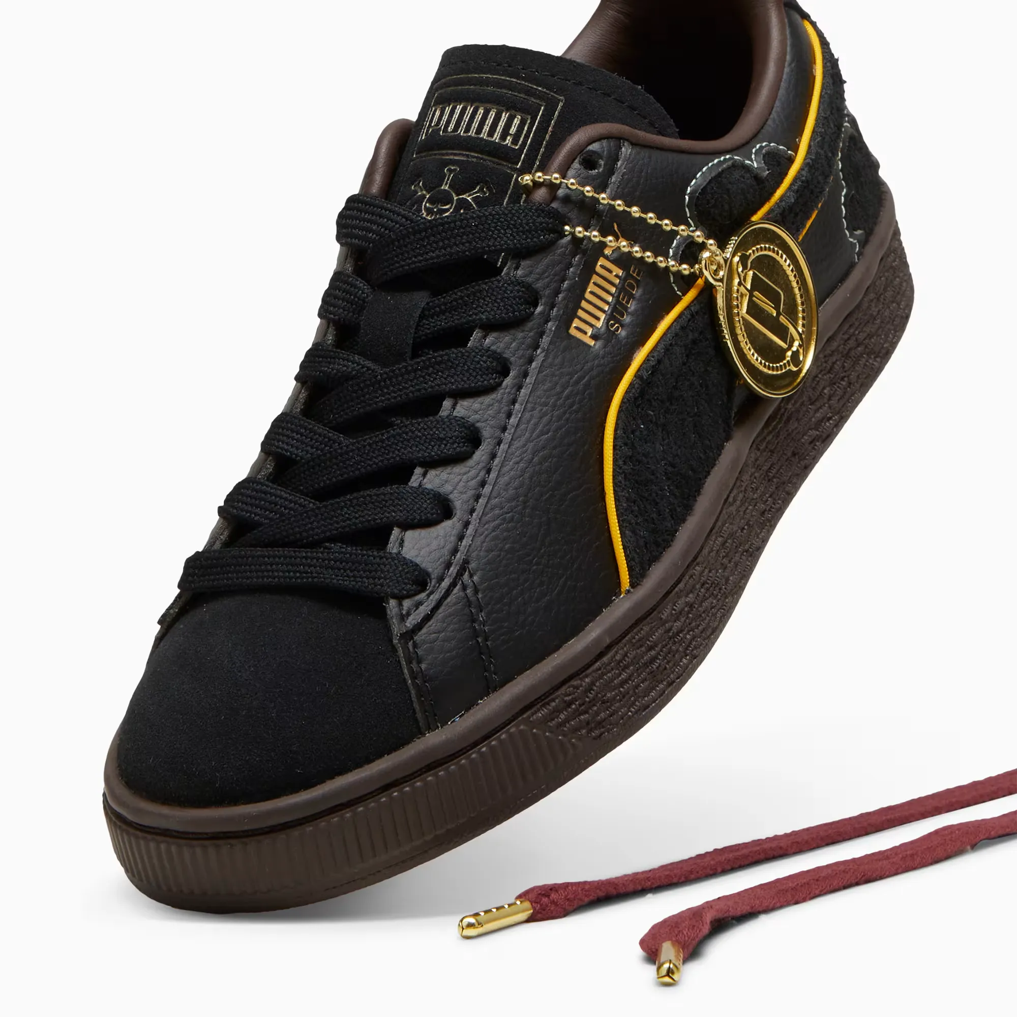 PUMA x ONE PIECE Suede Blackbeard Teach Big Kids' Sneakers