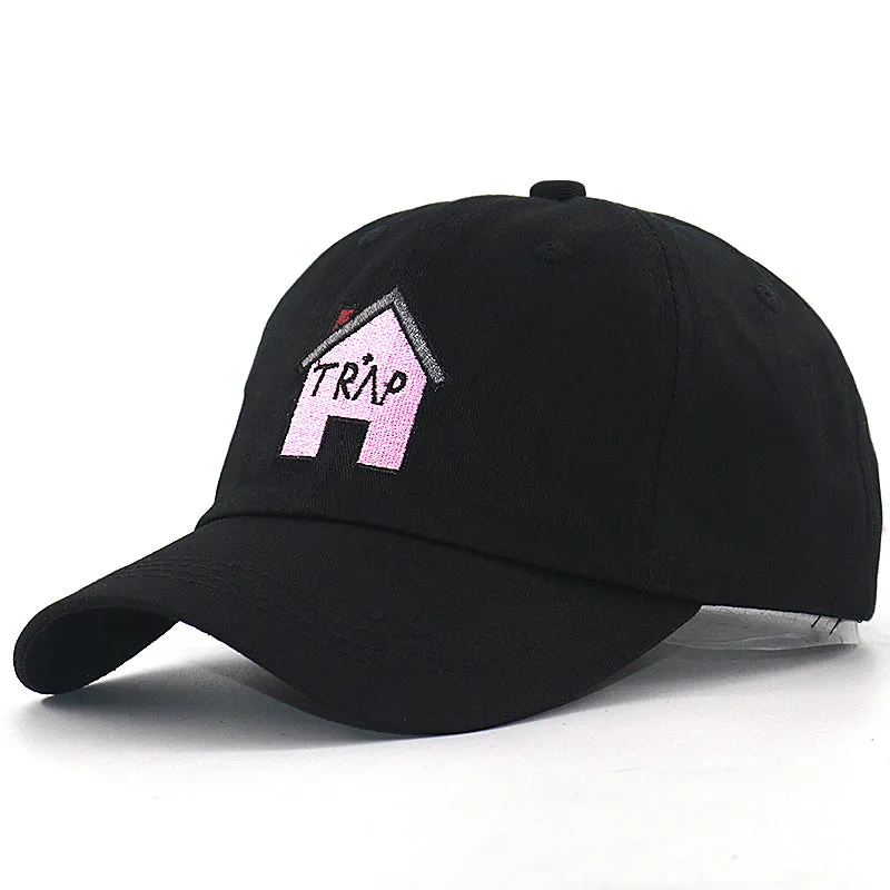 "TRAP" Casquette Baseball Noir Streetwear - URB1™
