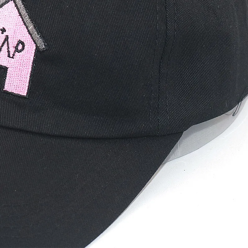 "TRAP" Casquette Baseball Noir Streetwear - URB1™