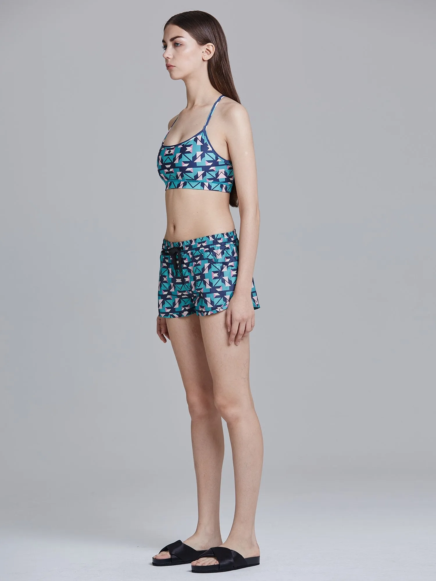 RELAY RUNNING SHORTS, ORIGAMI