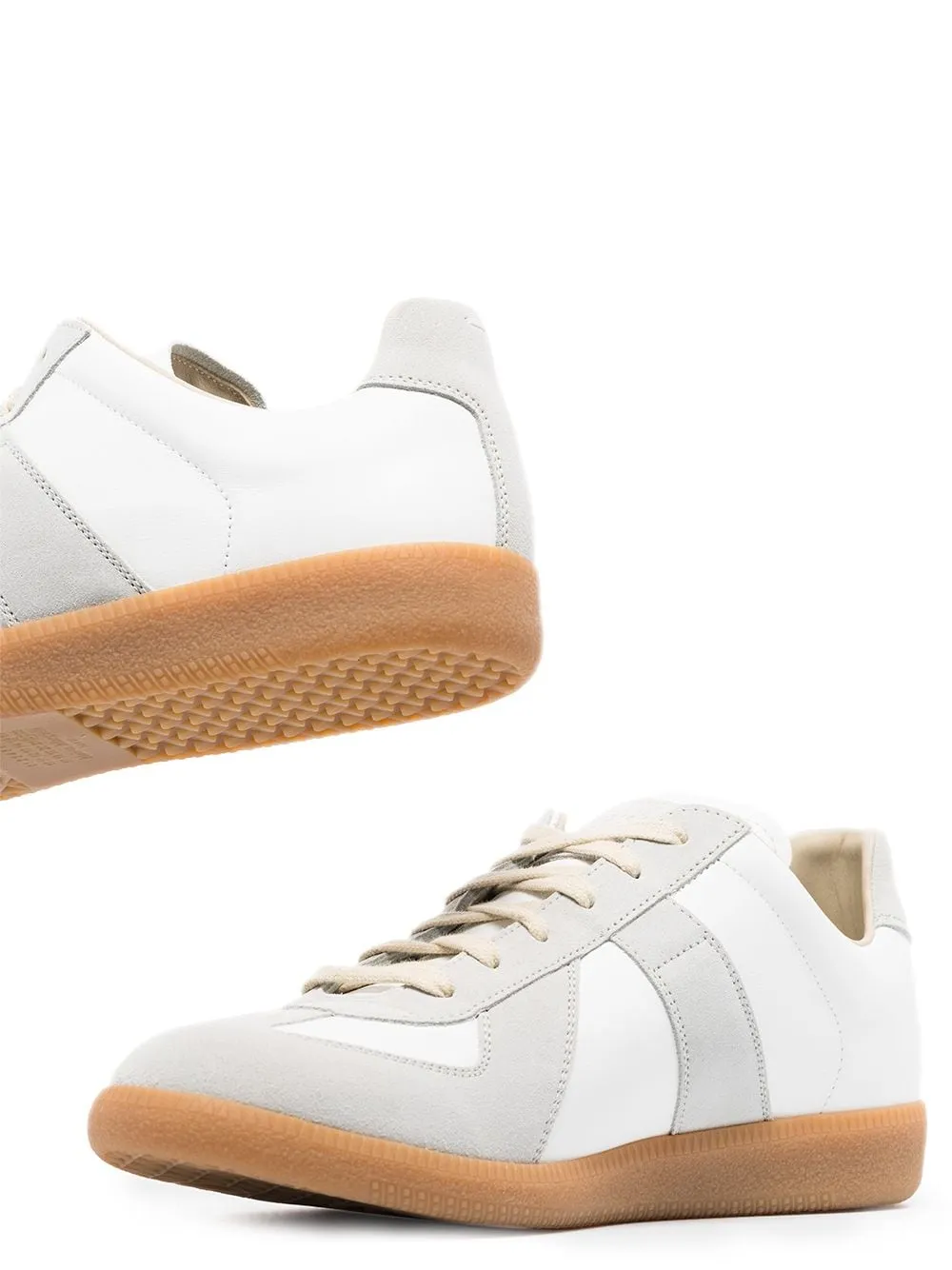 Replica leather sneakers