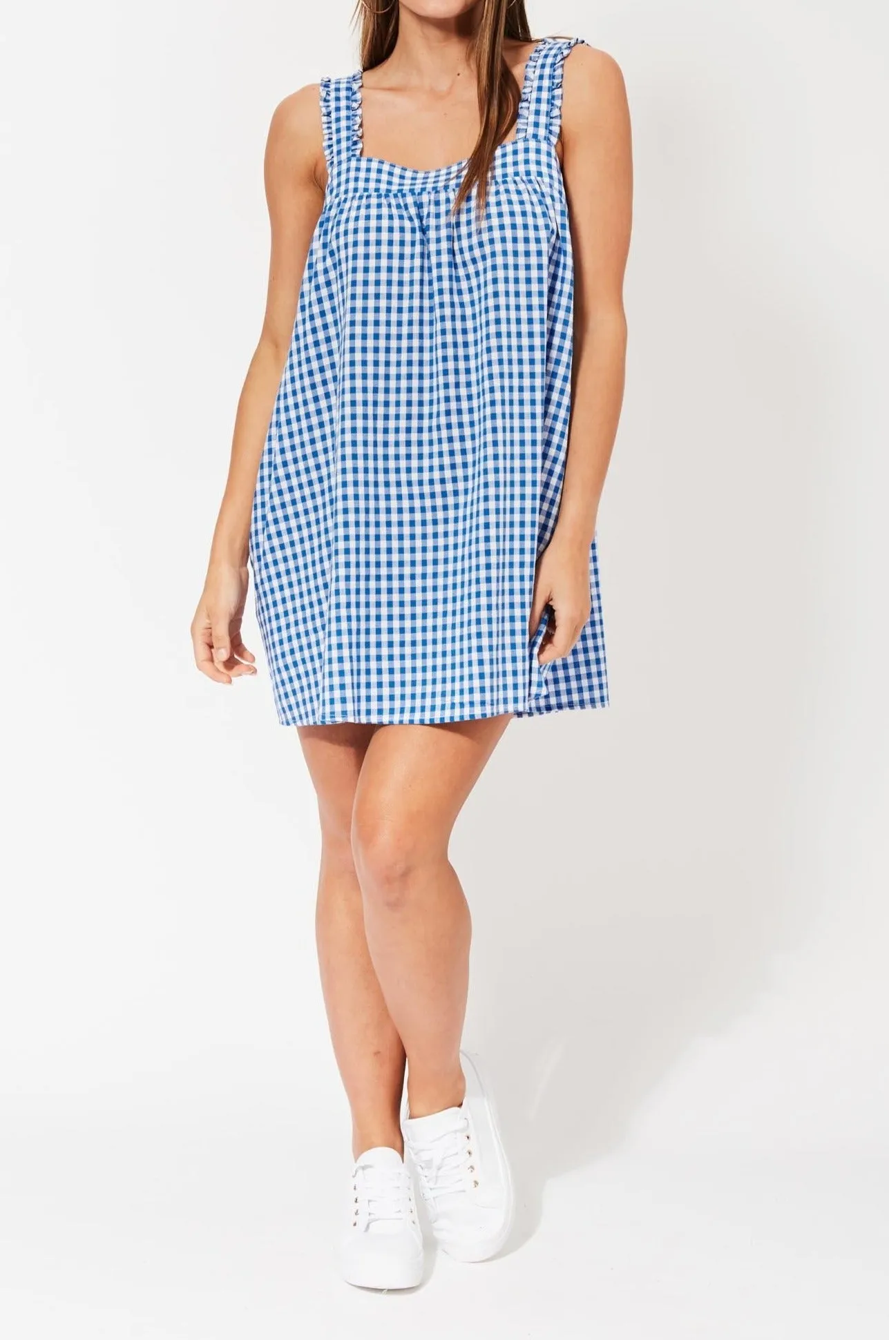 Rio Tank Dress - Cobalt
