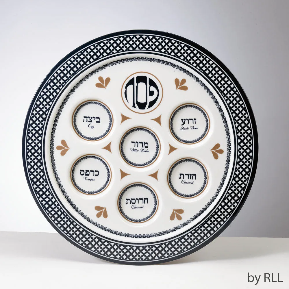 SEDER TRADITIONS MELAMINE SEDER PLATE