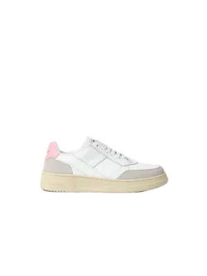 Sneakers In Action Leather Con Inserti Suede - Rosa