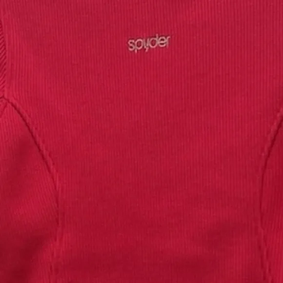 Spyder Endure weight core full zipper sweater-jacket pockets with zipper size M