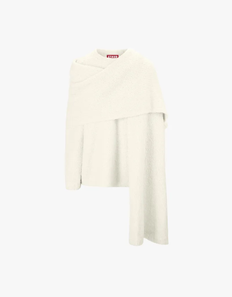 Staud Siren Sweater in Ivory