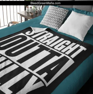 Straight Outta Philly Cozy Plush Fleece Blanket - 60x80