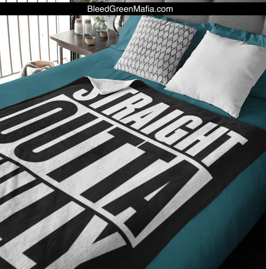 Straight Outta Philly Cozy Plush Fleece Blanket - 60x80