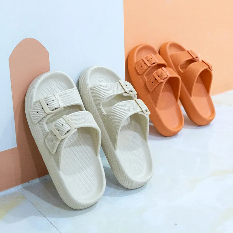 Summer Women Outdoor Indoor Thick-soled Eva Sandals And Slippers