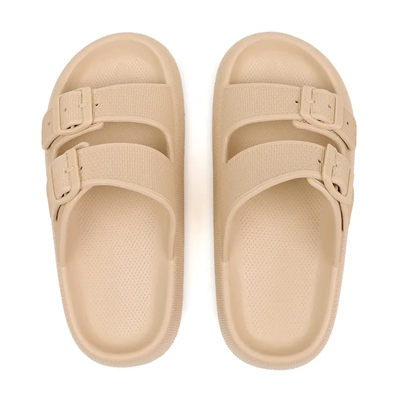 Summer Women Outdoor Indoor Thick-soled Eva Sandals And Slippers