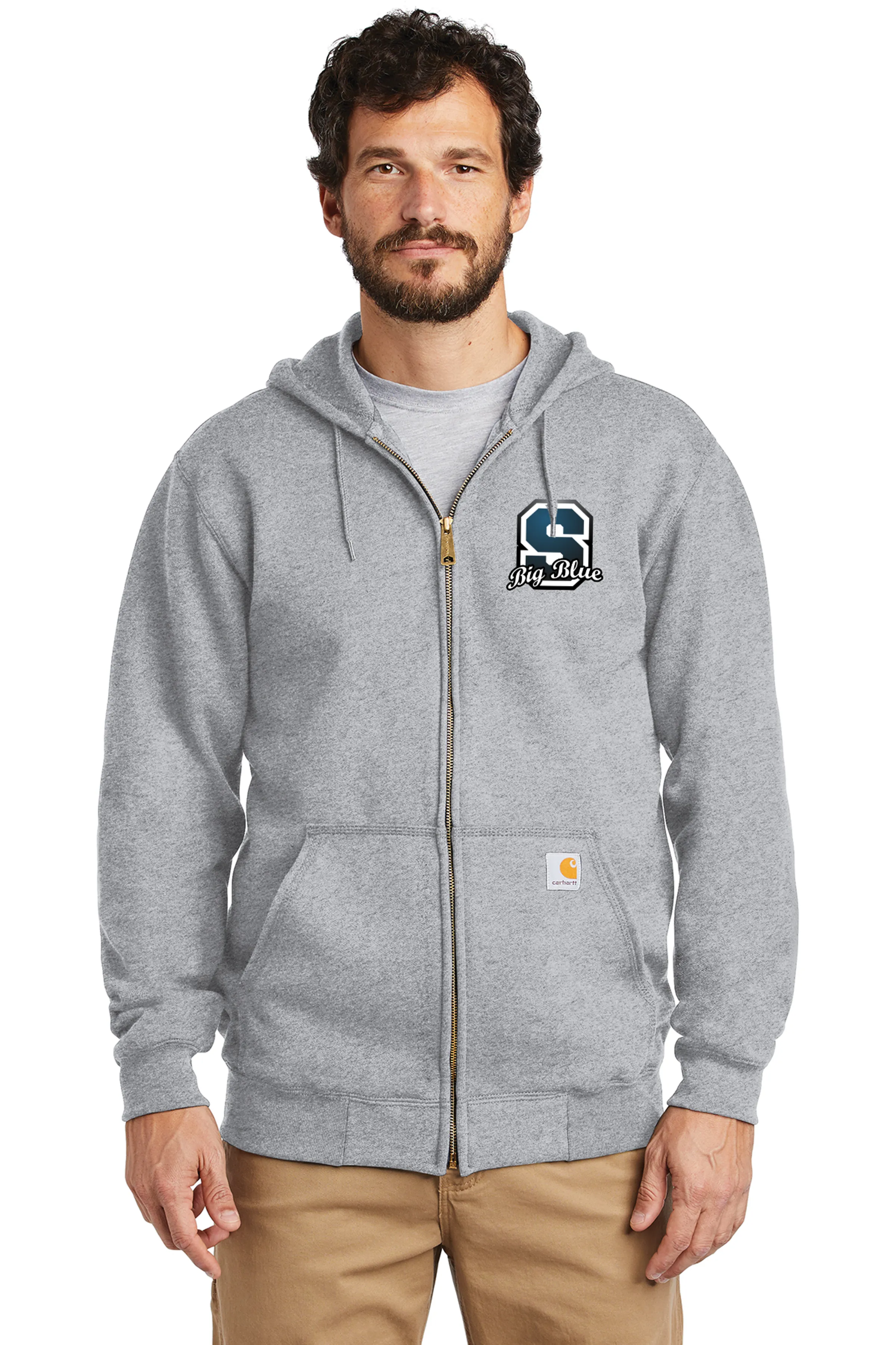 Swampscott Big Blue Carhartt Midweight Full-Zip Sweatshirt