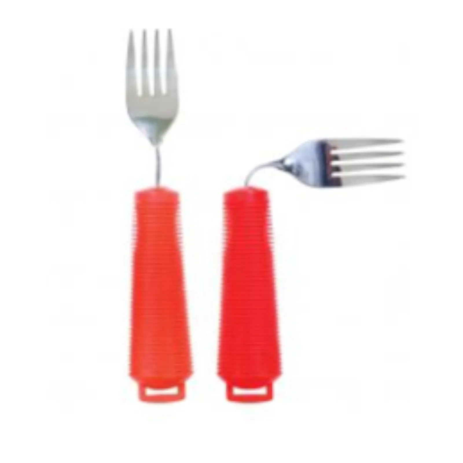 Tenedor flexible con mango grueso para adultos mayores