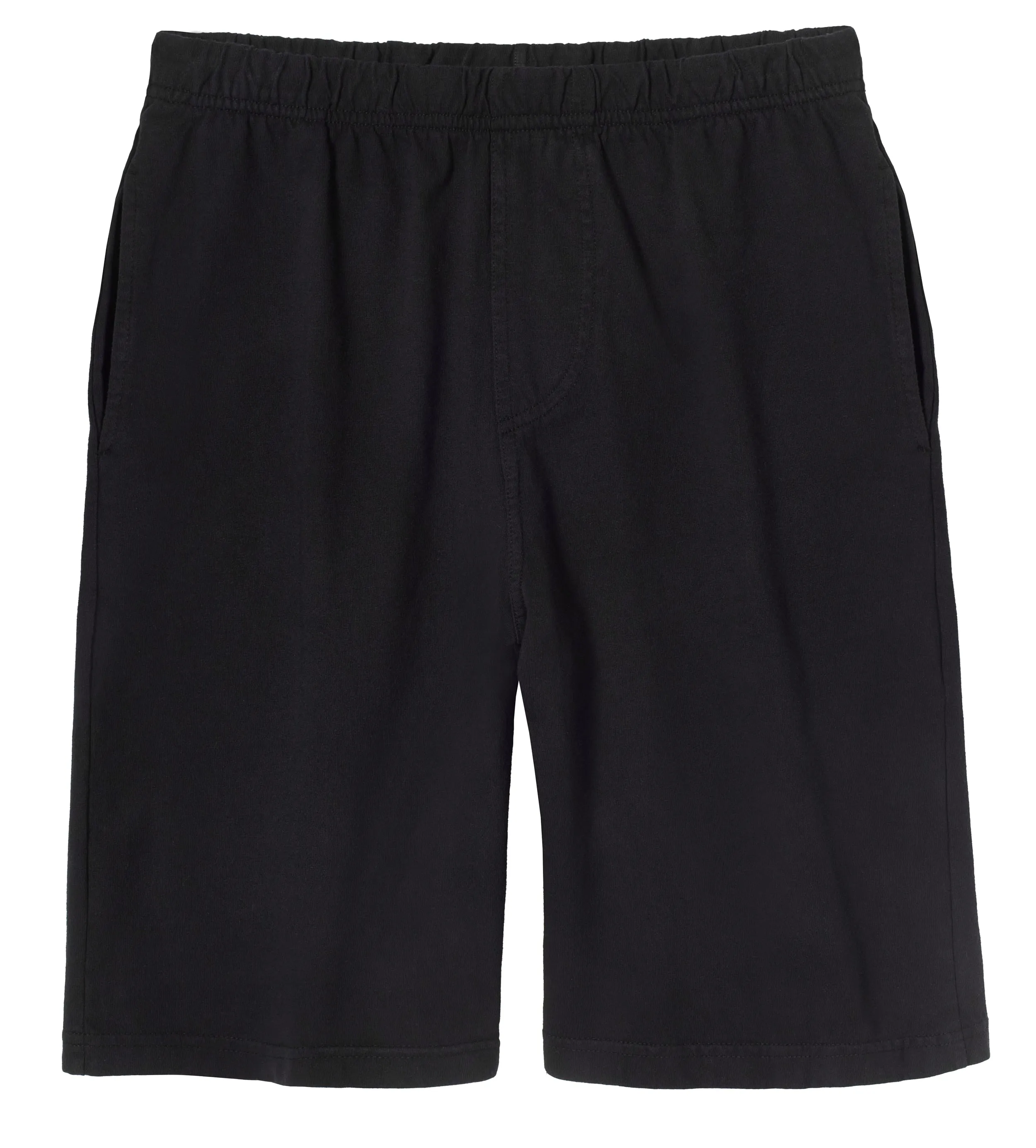 The Softest Men's Cotton Jersey Shorts | Black