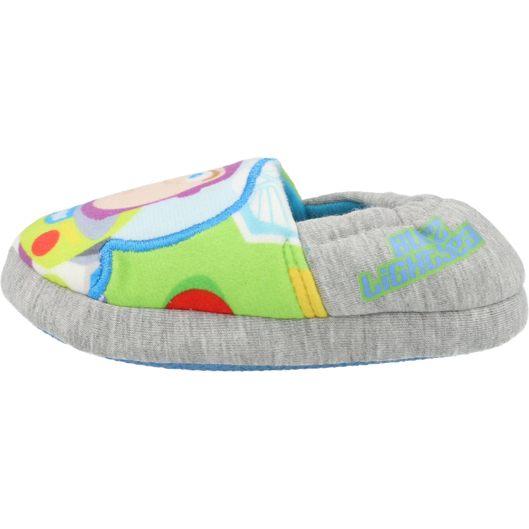 Toy Story Buzz Grey Kids Slippers