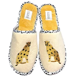 Travel Slippers - Cheetah
