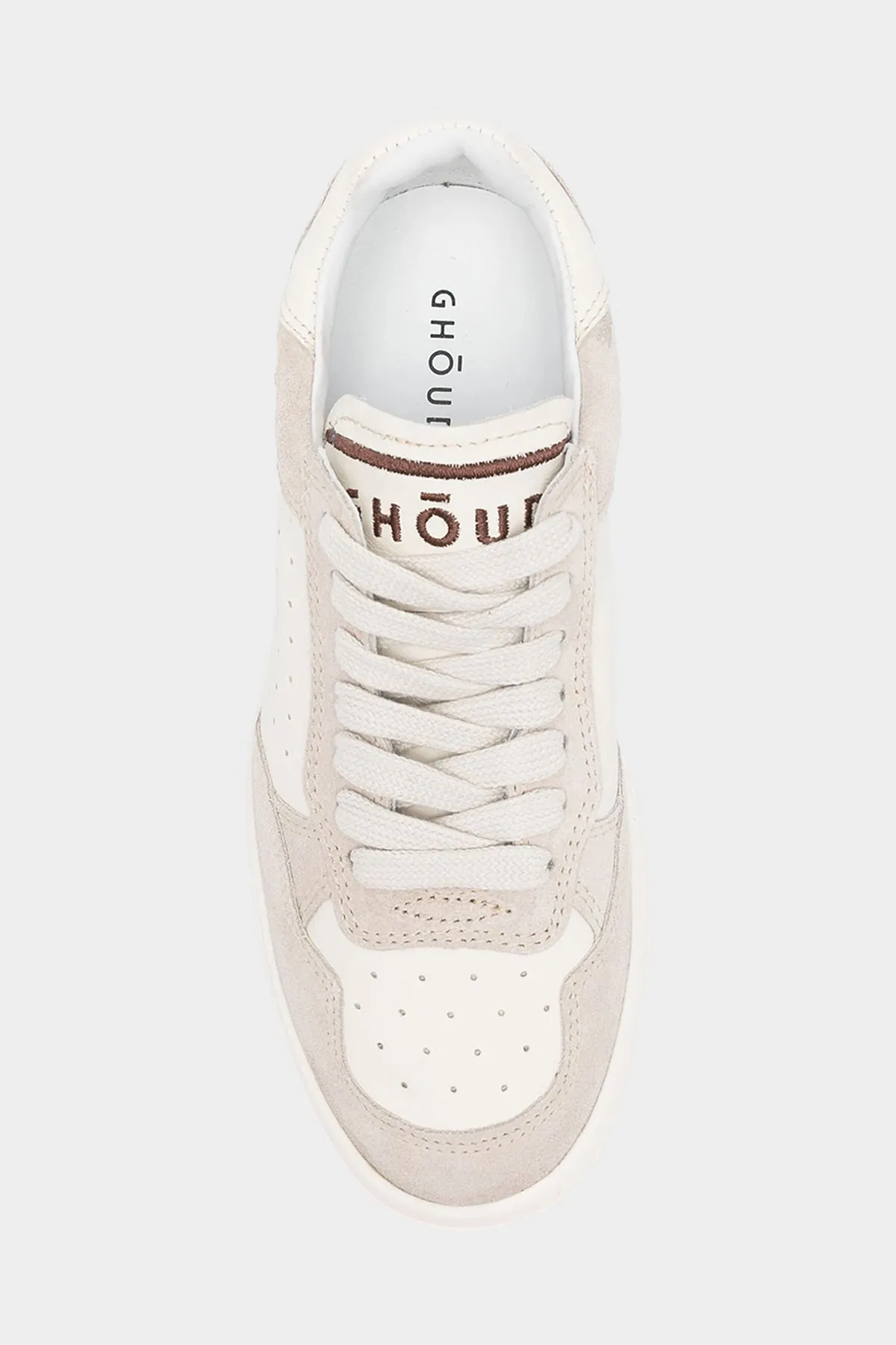 Tweener Leather & Suede Sneakers in Neutral