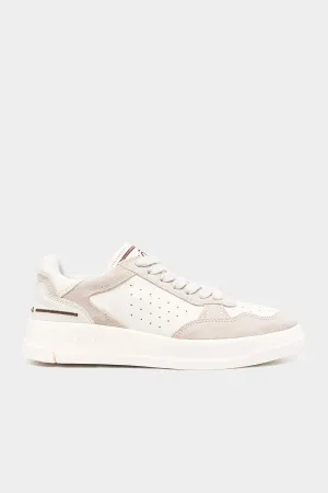 Tweener Leather & Suede Sneakers in Neutral