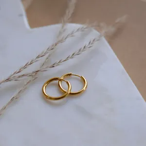 UBNY Collection | Huggie Hoop Earrings, 21mm